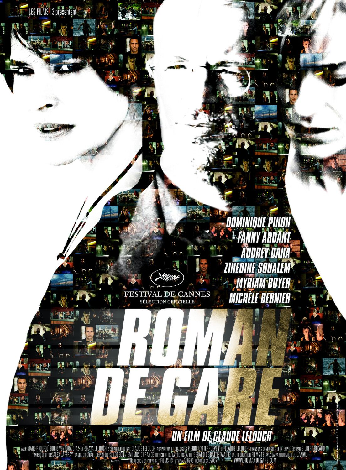 Extra Large Movie Poster Image for Roman de gare (#1 of 2)