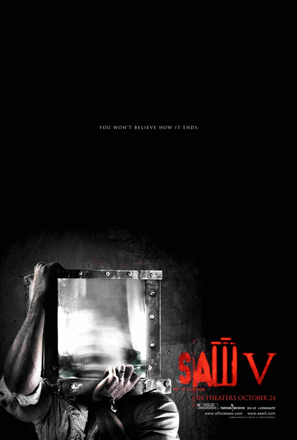 Extra Large Movie Poster Image for Saw V (#4 of 8)