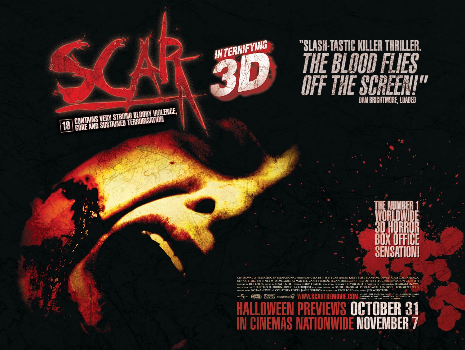 Extra Large Movie Poster Image for Scar (#1 of 3)