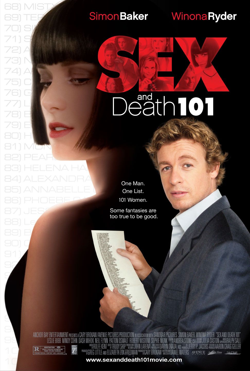 Extra Large Movie Poster Image for Sex and Death 101 