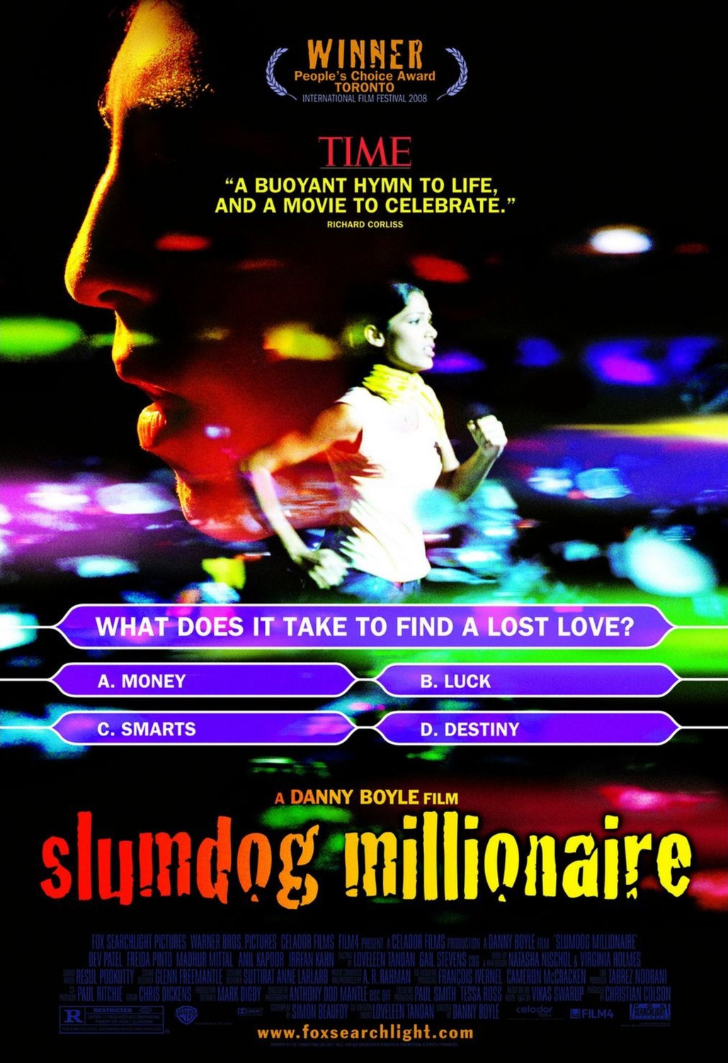 Extra Large Movie Poster Image for Slumdog Millionaire (#1 of 9)
