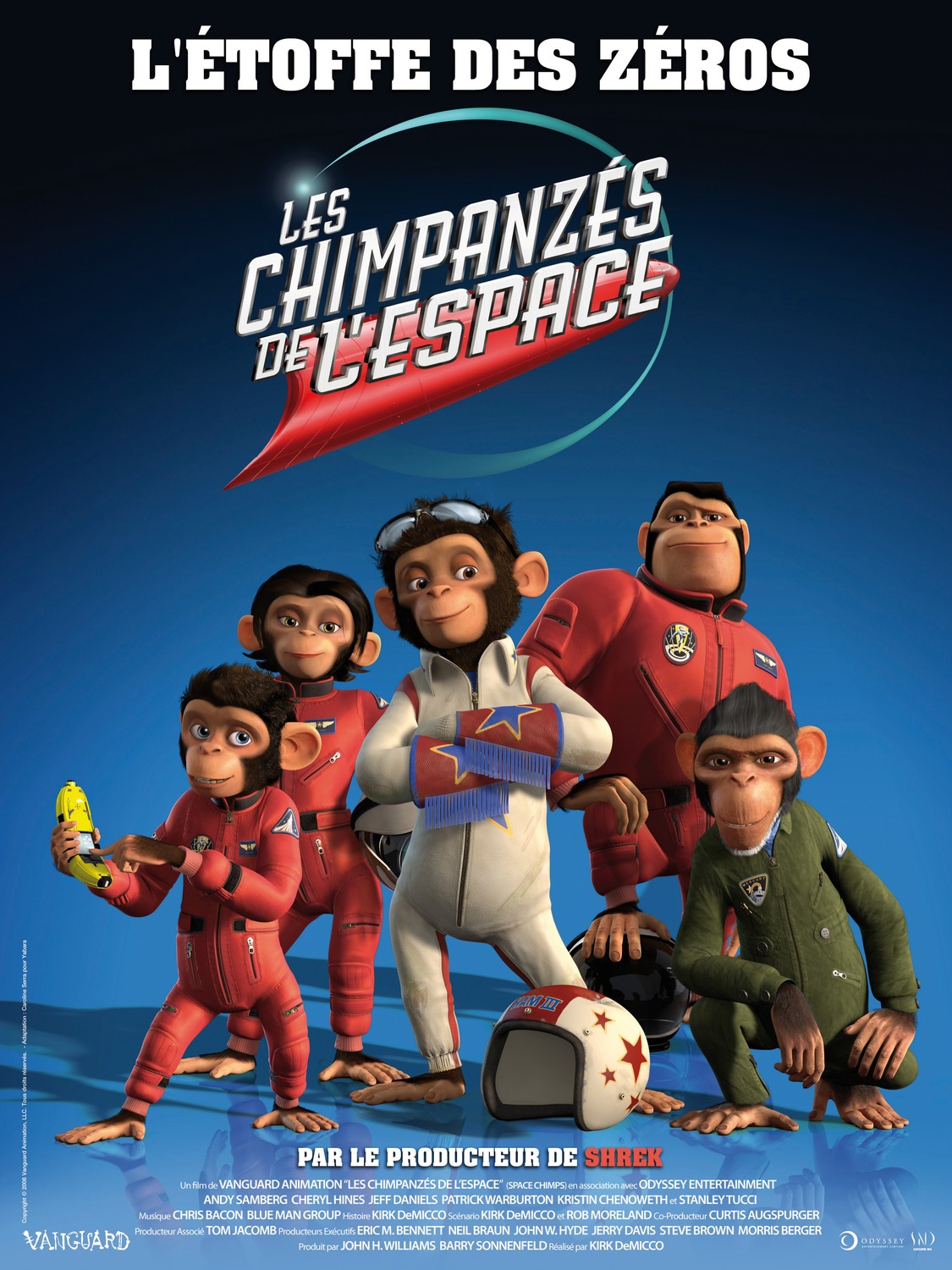 Extra Large Movie Poster Image for Space Chimps (#2 of 10)