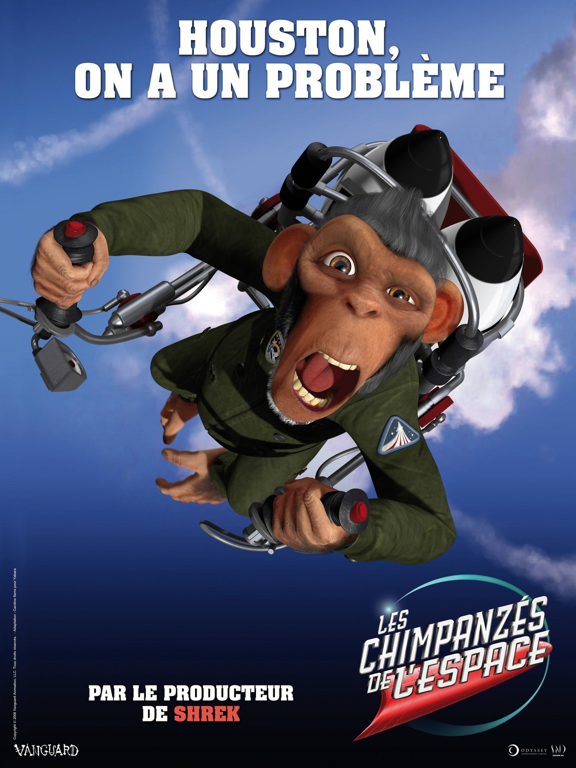 Extra Large Movie Poster Image for Space Chimps (#4 of 10)