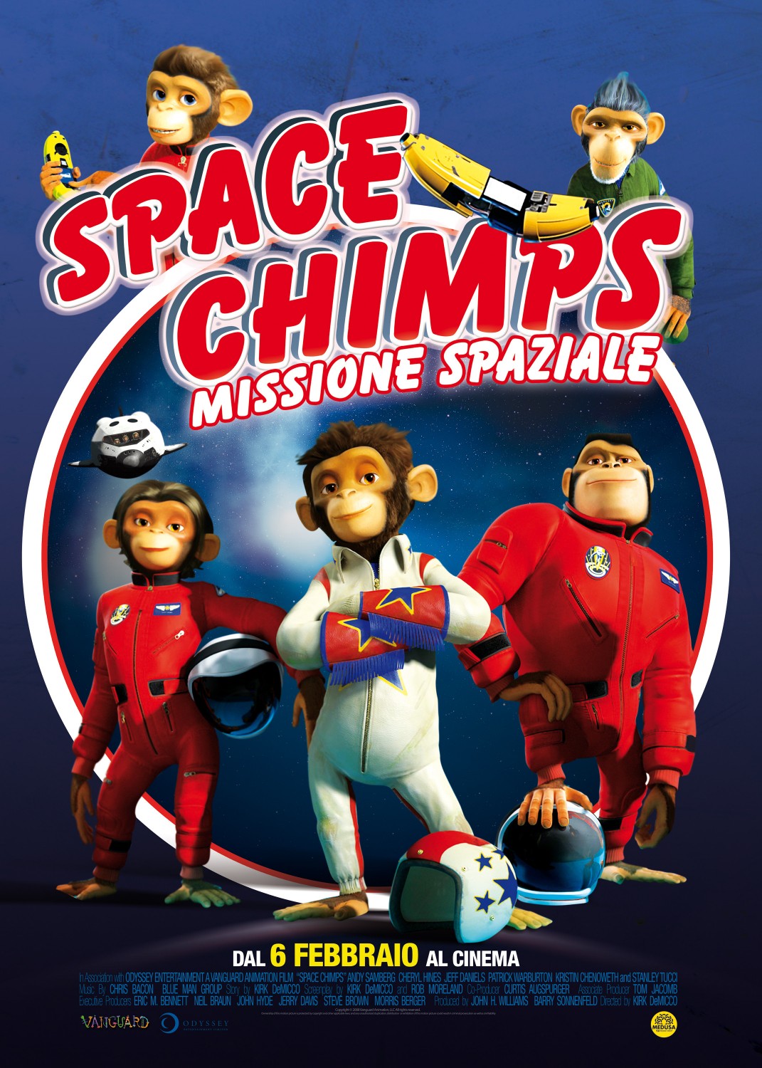 Extra Large Movie Poster Image for Space Chimps (#9 of 10)
