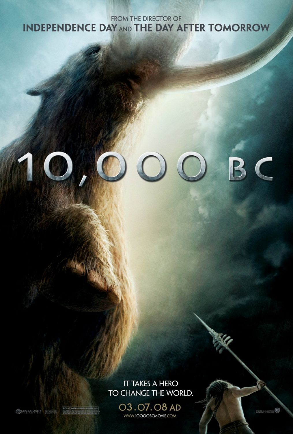 Extra Large Movie Poster Image for 10,000 B.C. (#1 of 7)