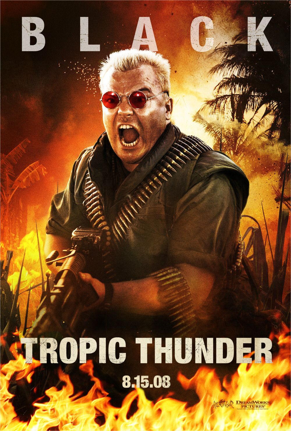 Extra Large Movie Poster Image for Tropic Thunder (#2 of 4)