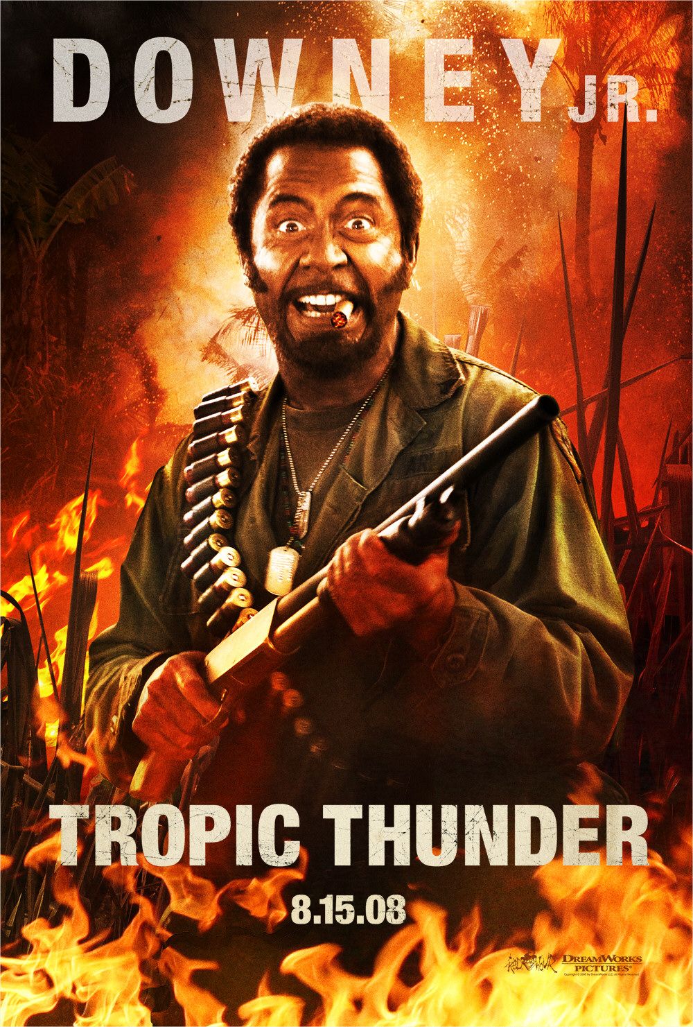 Extra Large Movie Poster Image for Tropic Thunder (#3 of 4)