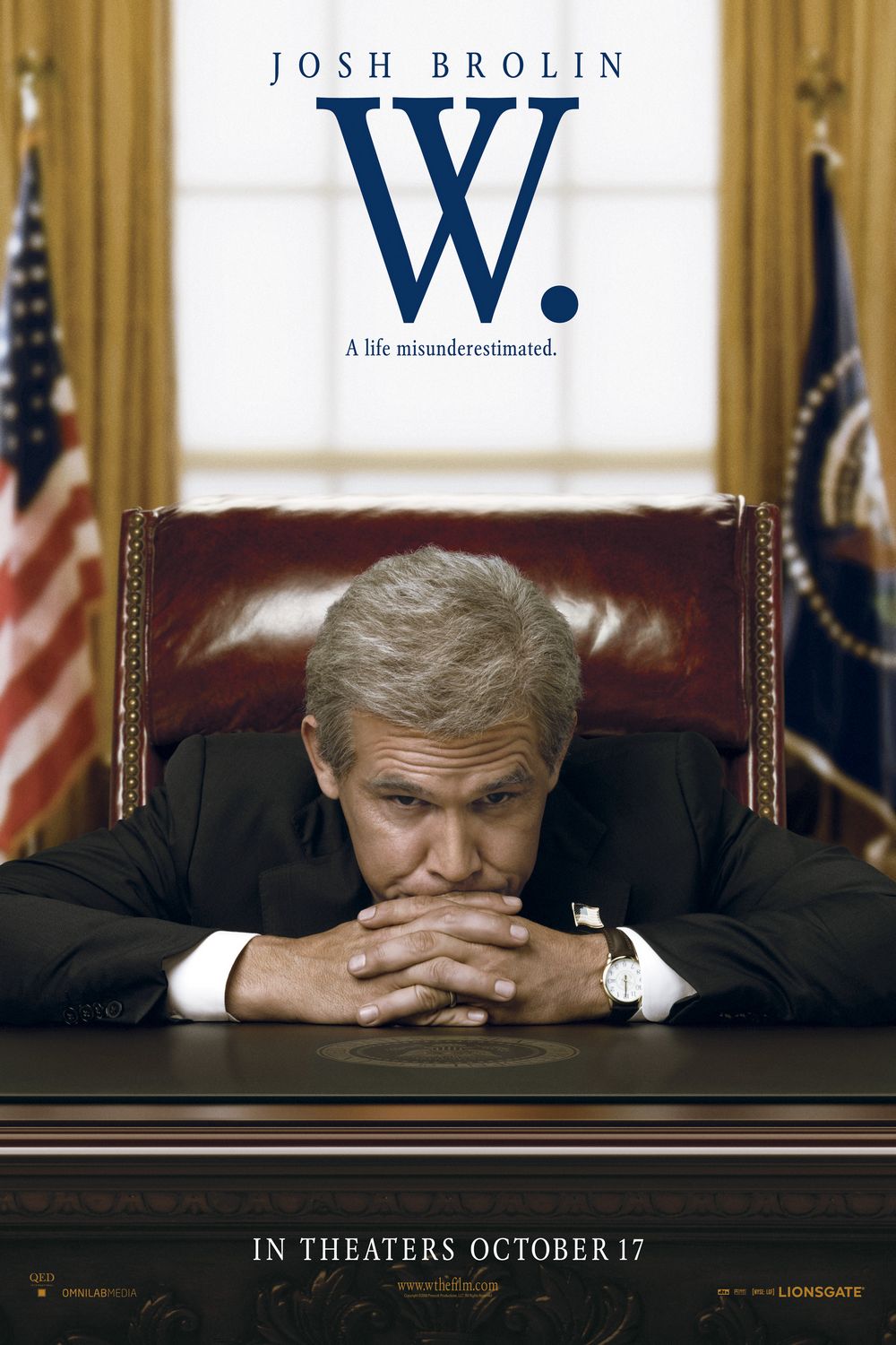 Extra Large Movie Poster Image for W. (#3 of 17)