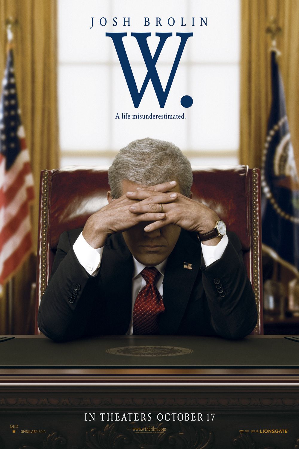 Extra Large Movie Poster Image for W. (#8 of 17)