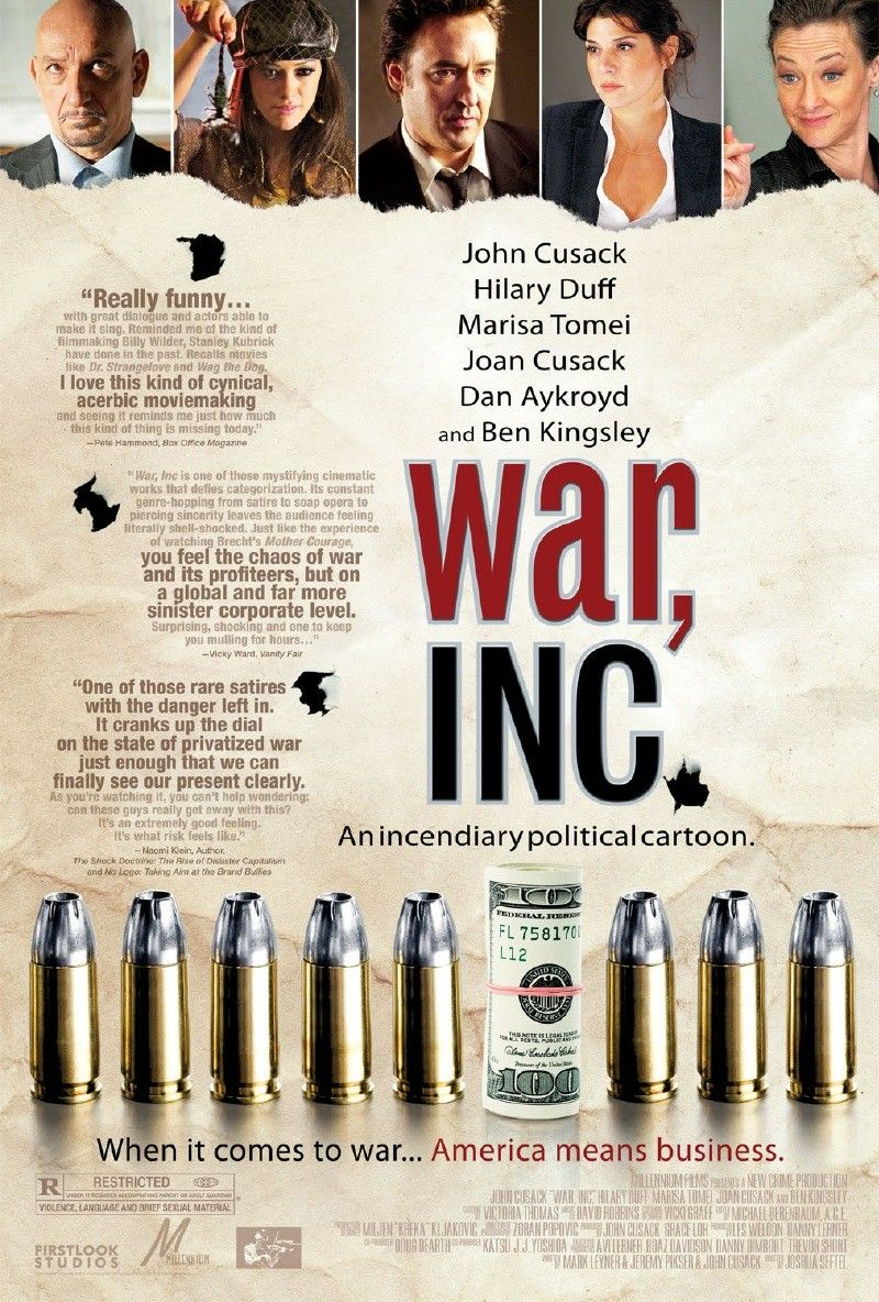 Extra Large Movie Poster Image for War, Inc. 