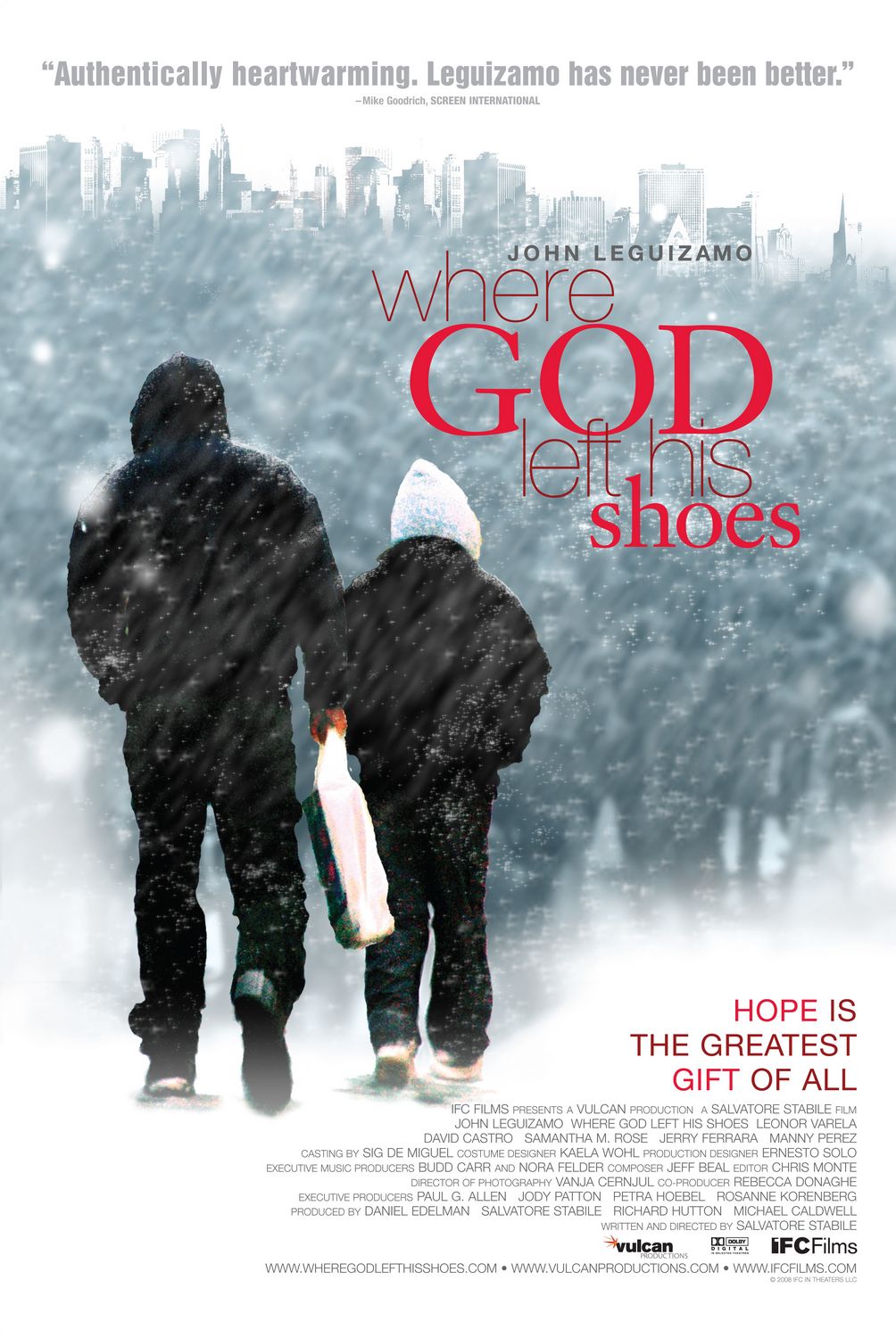 Extra Large Movie Poster Image for Where God Left His Shoes 
