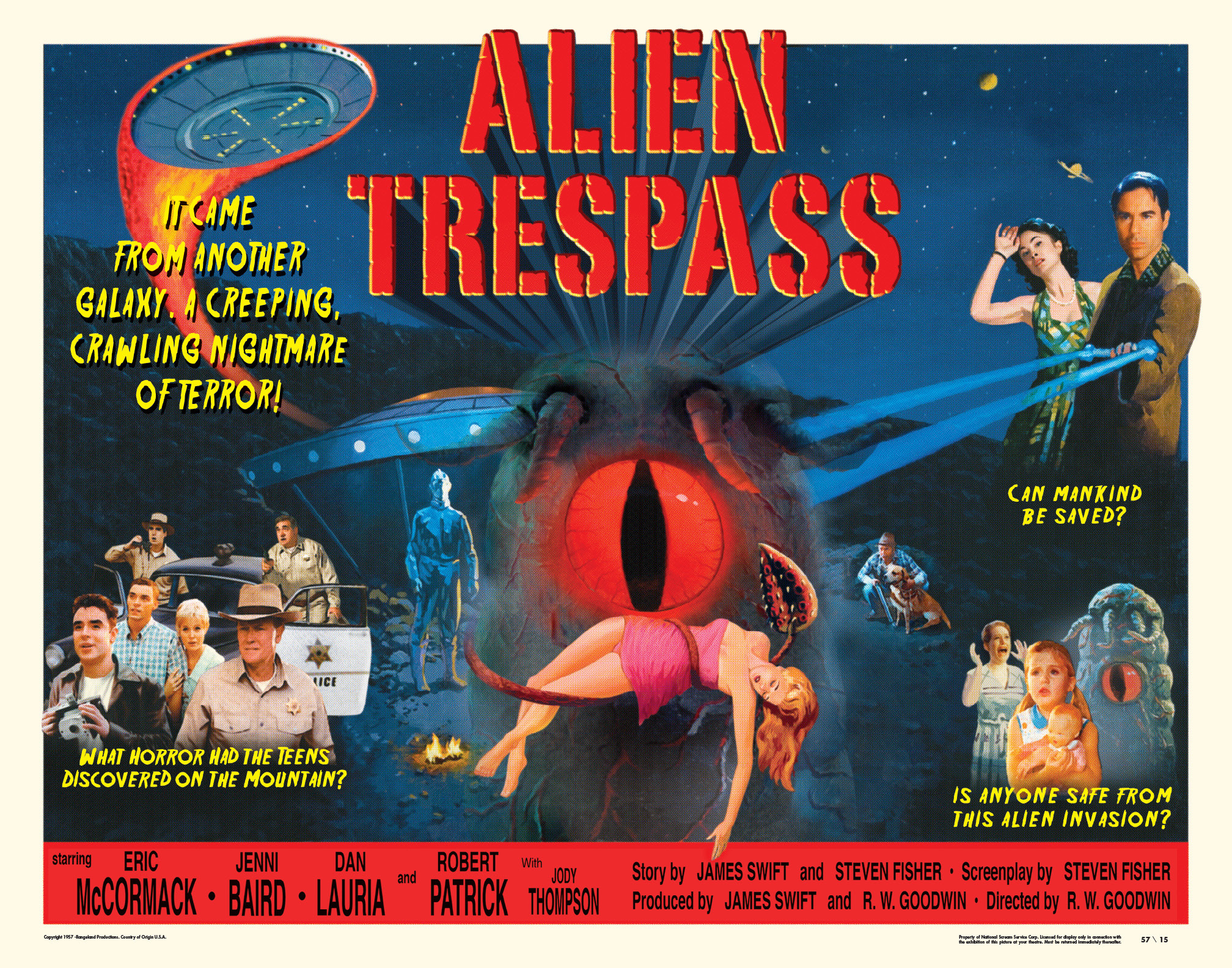 Mega Sized Movie Poster Image for Alien Trespass (#4 of 4)