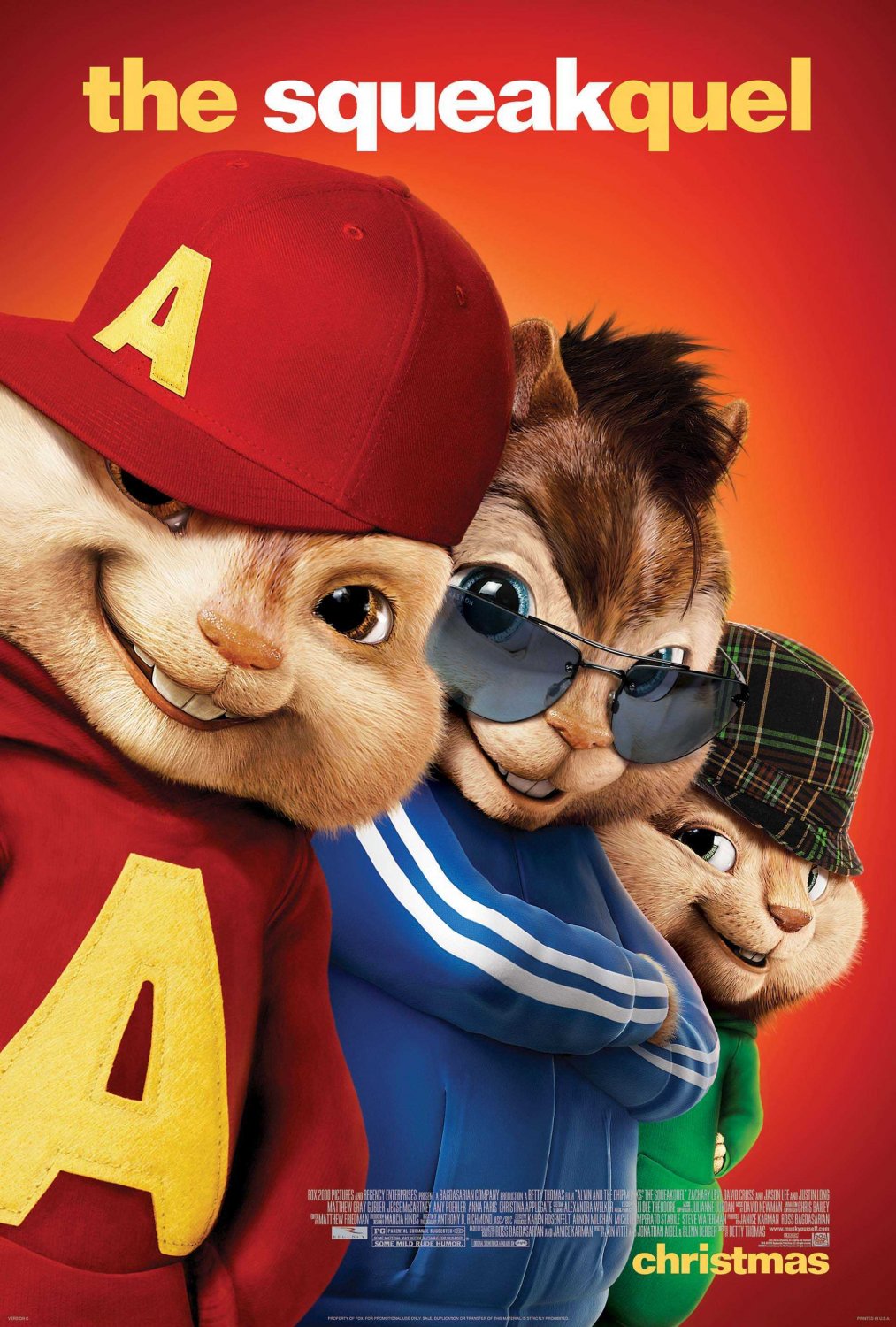 Extra Large Movie Poster Image for Alvin and the Chipmunks: The Squeakquel (#14 of 14)