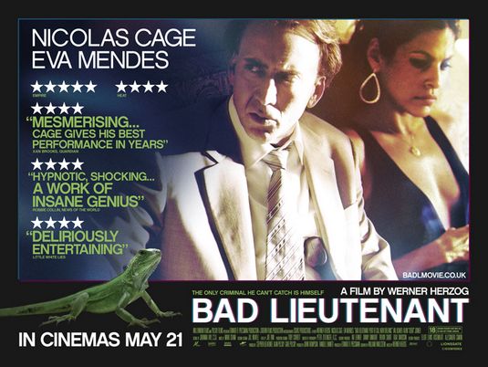 Bad Lieutenant: Port of Call New Orleans Movie Poster
