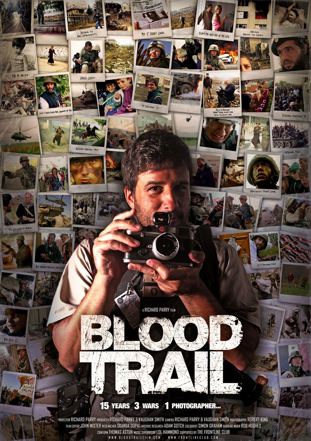 Extra Large Movie Poster Image for Blood Trail 