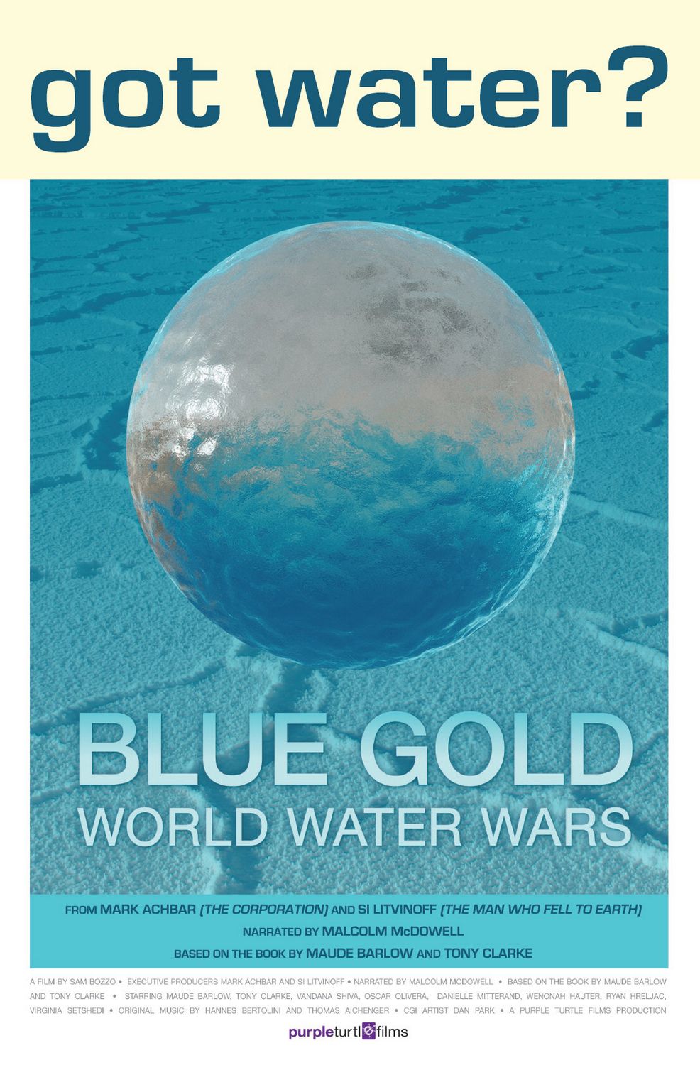 Extra Large Movie Poster Image for Blue Gold: World Water Wars (#2 of 2)