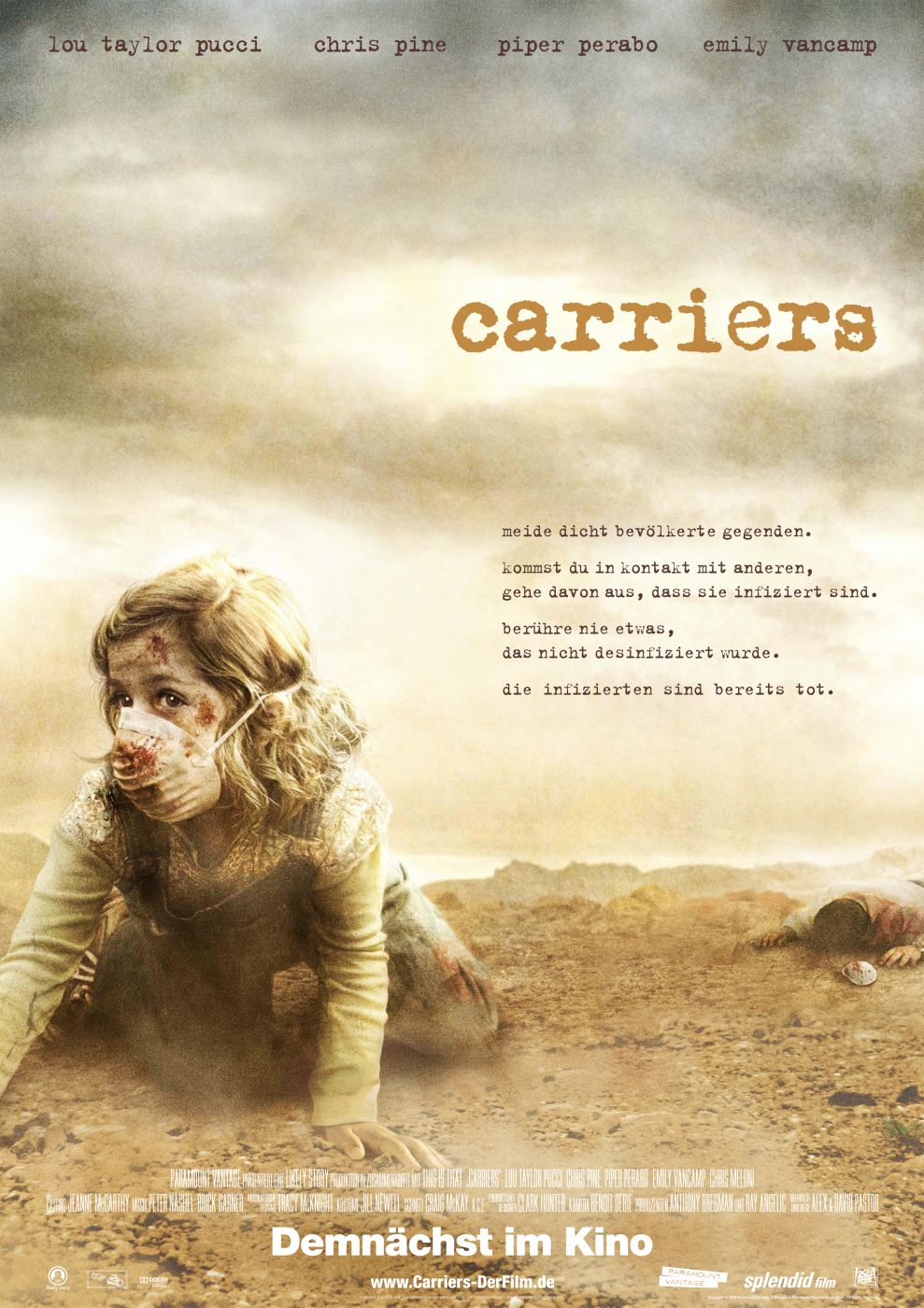Extra Large Movie Poster Image for Carriers (#3 of 4)
