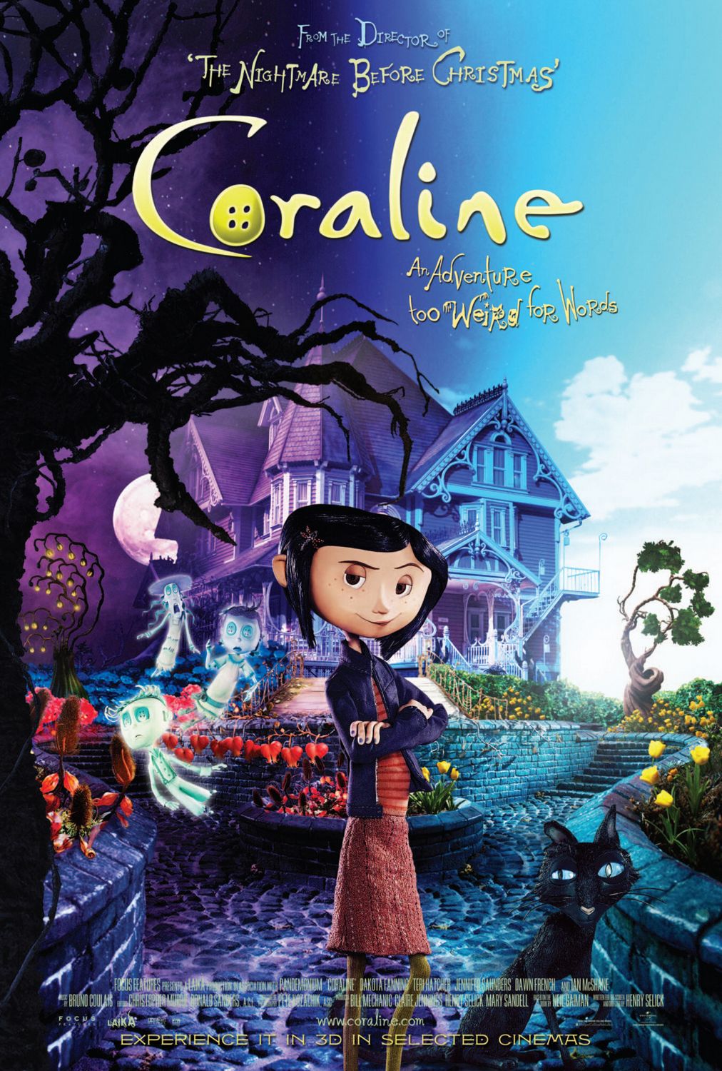 Extra Large Movie Poster Image for Coraline (#2 of 35)