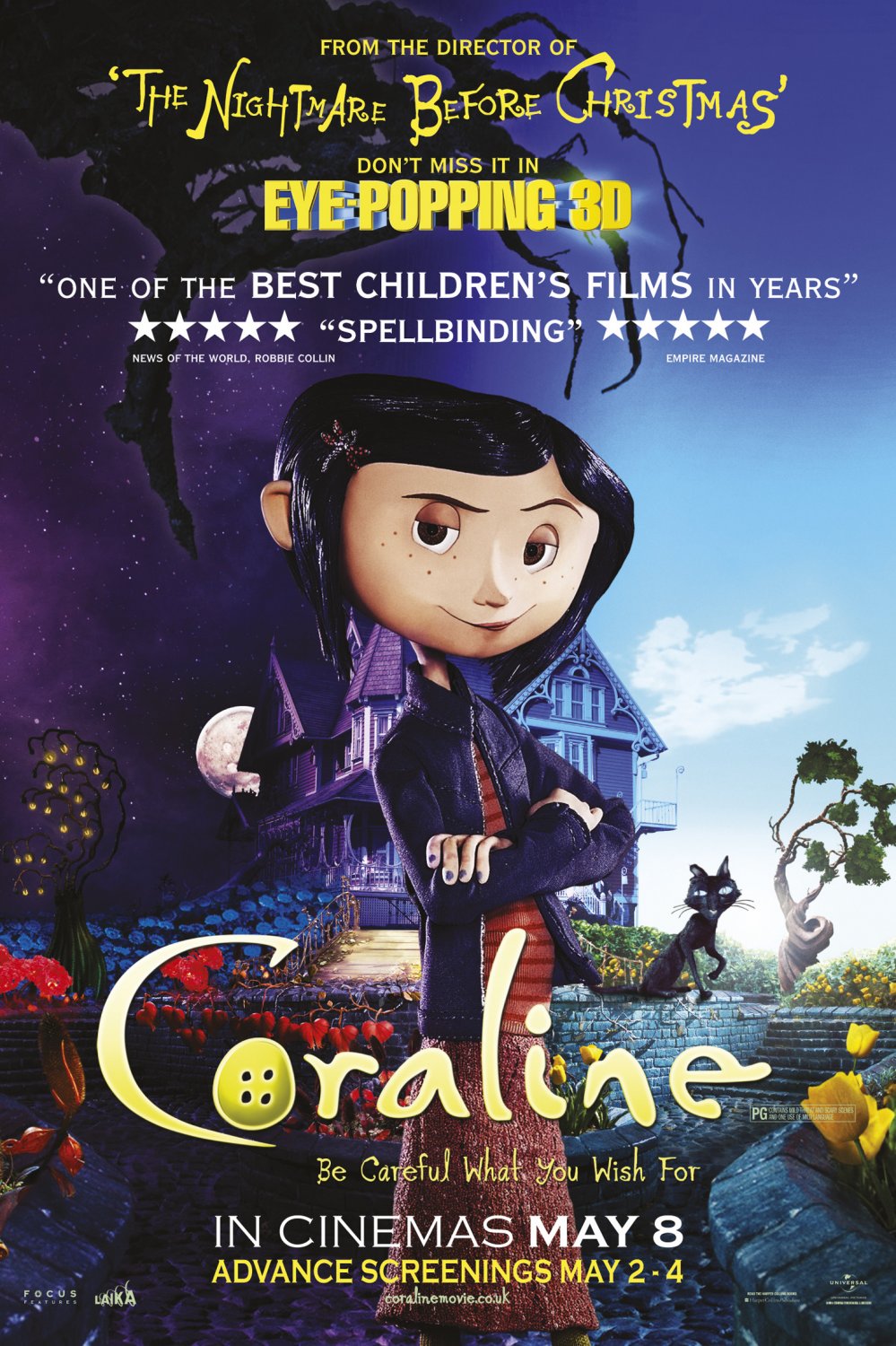 Extra Large Movie Poster Image for Coraline (#35 of 35)