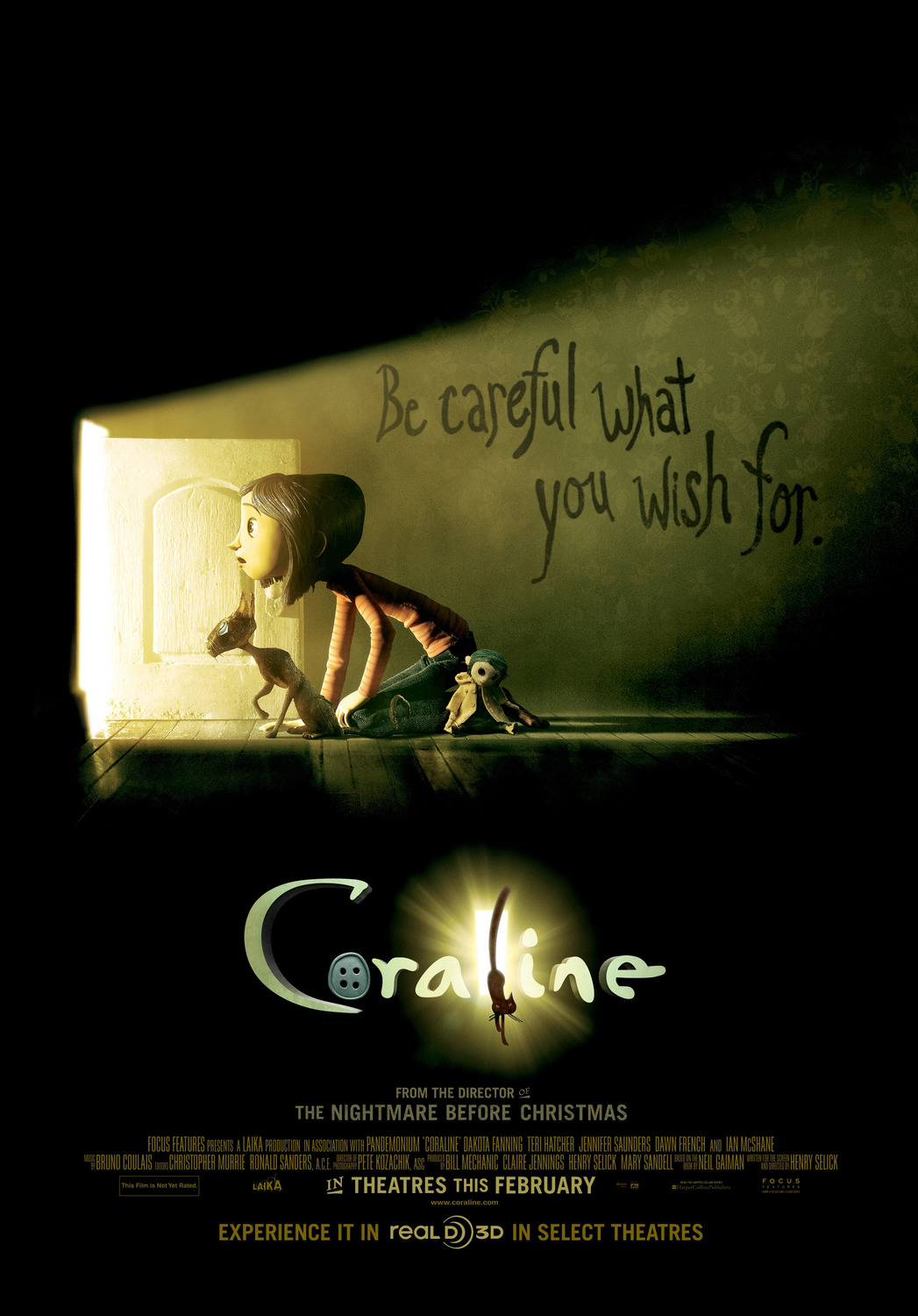 Extra Large Movie Poster Image for Coraline (#1 of 35)