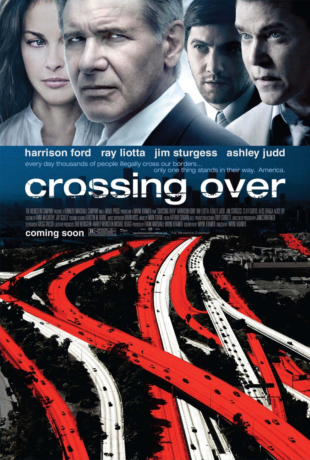 Extra Large Movie Poster Image for Crossing Over (#1 of 4)