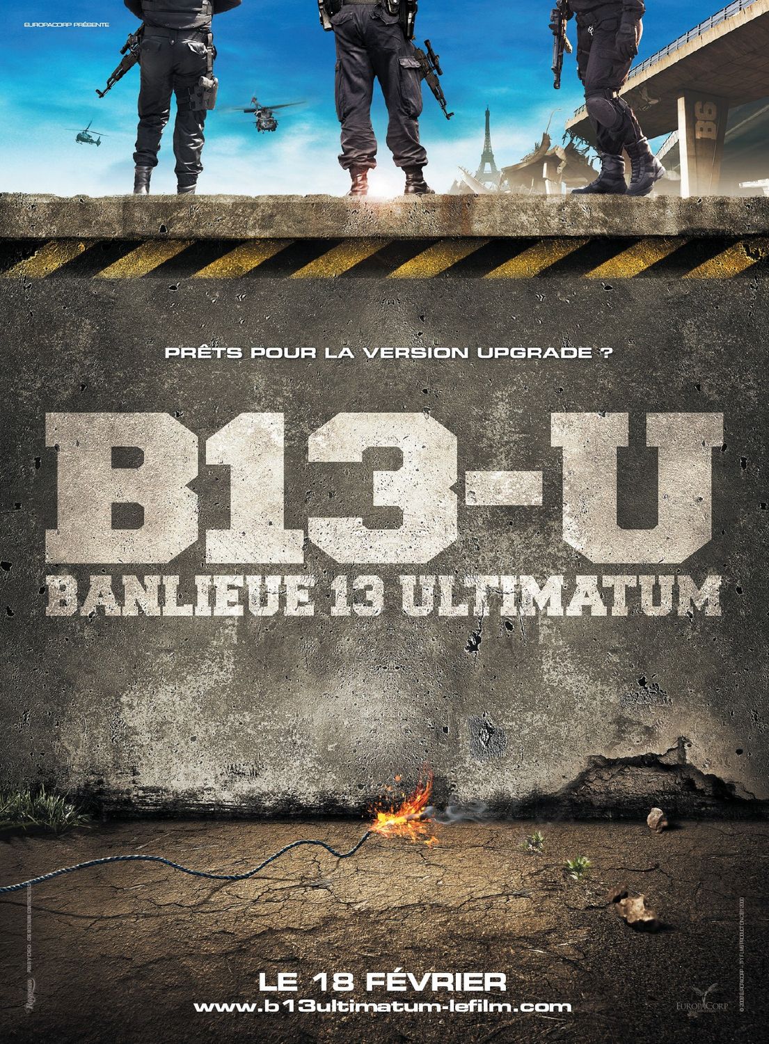 Extra Large Movie Poster Image for B13 - Ultimatum (#2 of 5)