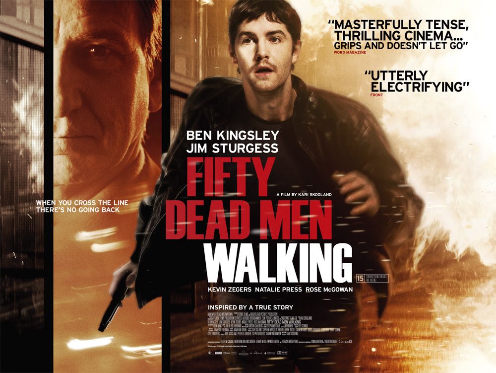 Extra Large Movie Poster Image for Fifty Dead Men Walking (#1 of 3)