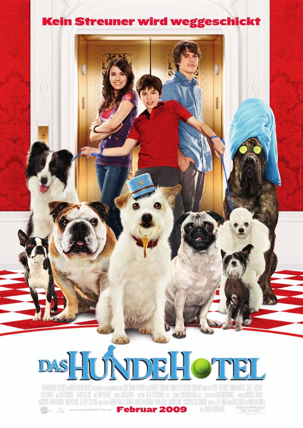 Extra Large Movie Poster Image for Hotel for Dogs (#7 of 8)