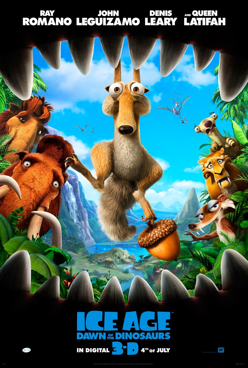 Extra Large Movie Poster Image for Ice Age: Dawn of the Dinosaurs (#2 of 9)