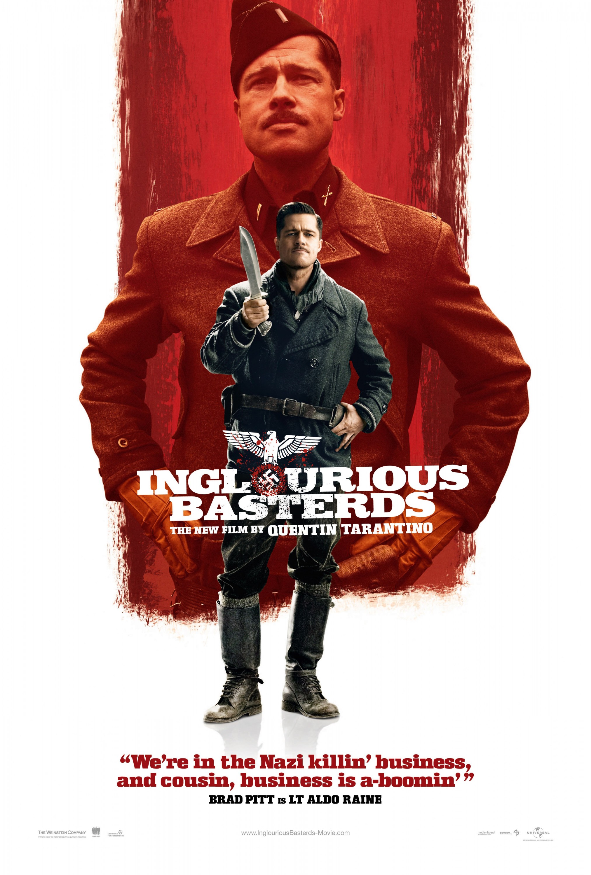 Mega Sized Movie Poster Image for Inglourious Basterds (#10 of 17)