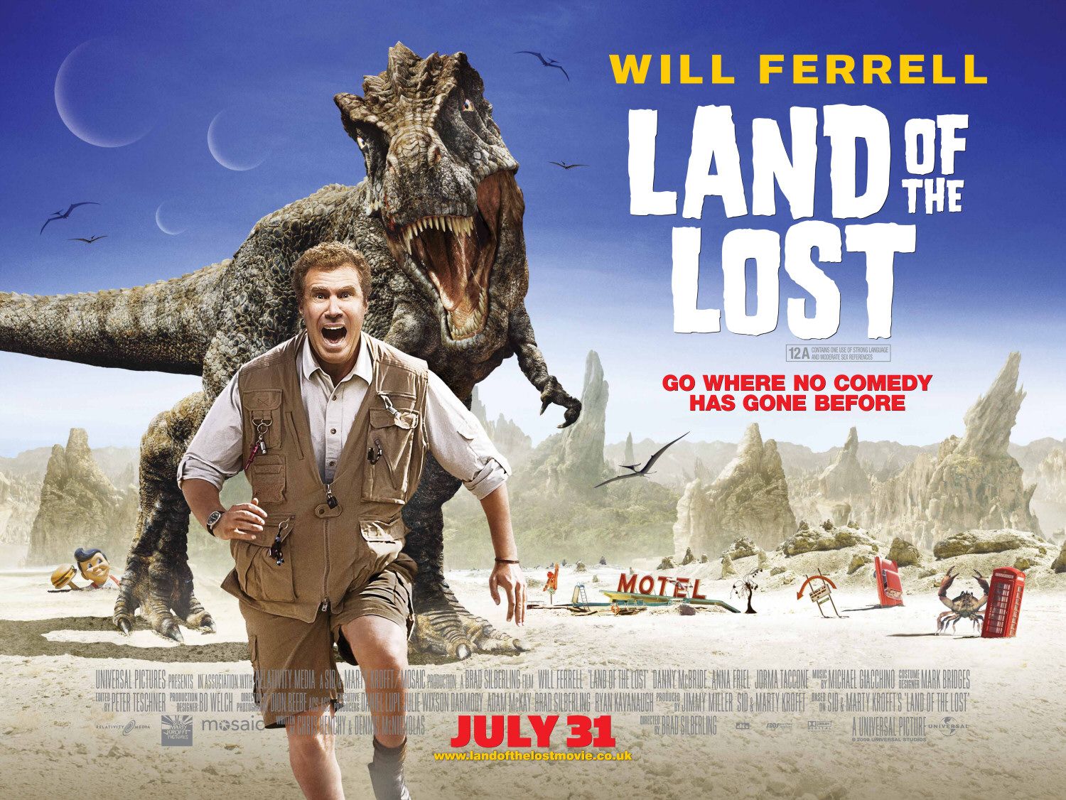 Extra Large Movie Poster Image for Land of the Lost (#3 of 3)