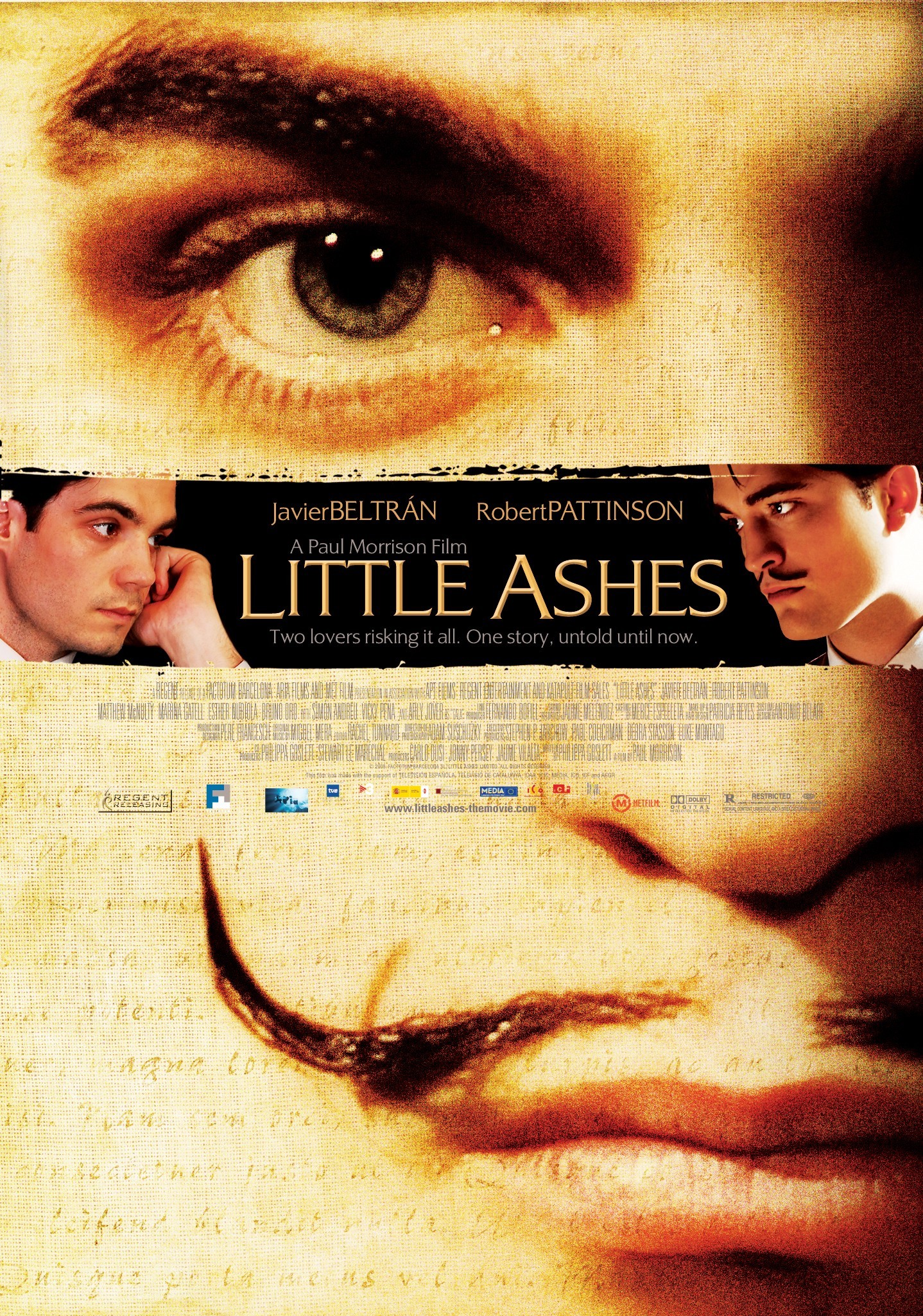 Mega Sized Movie Poster Image for Little Ashes (#4 of 4)