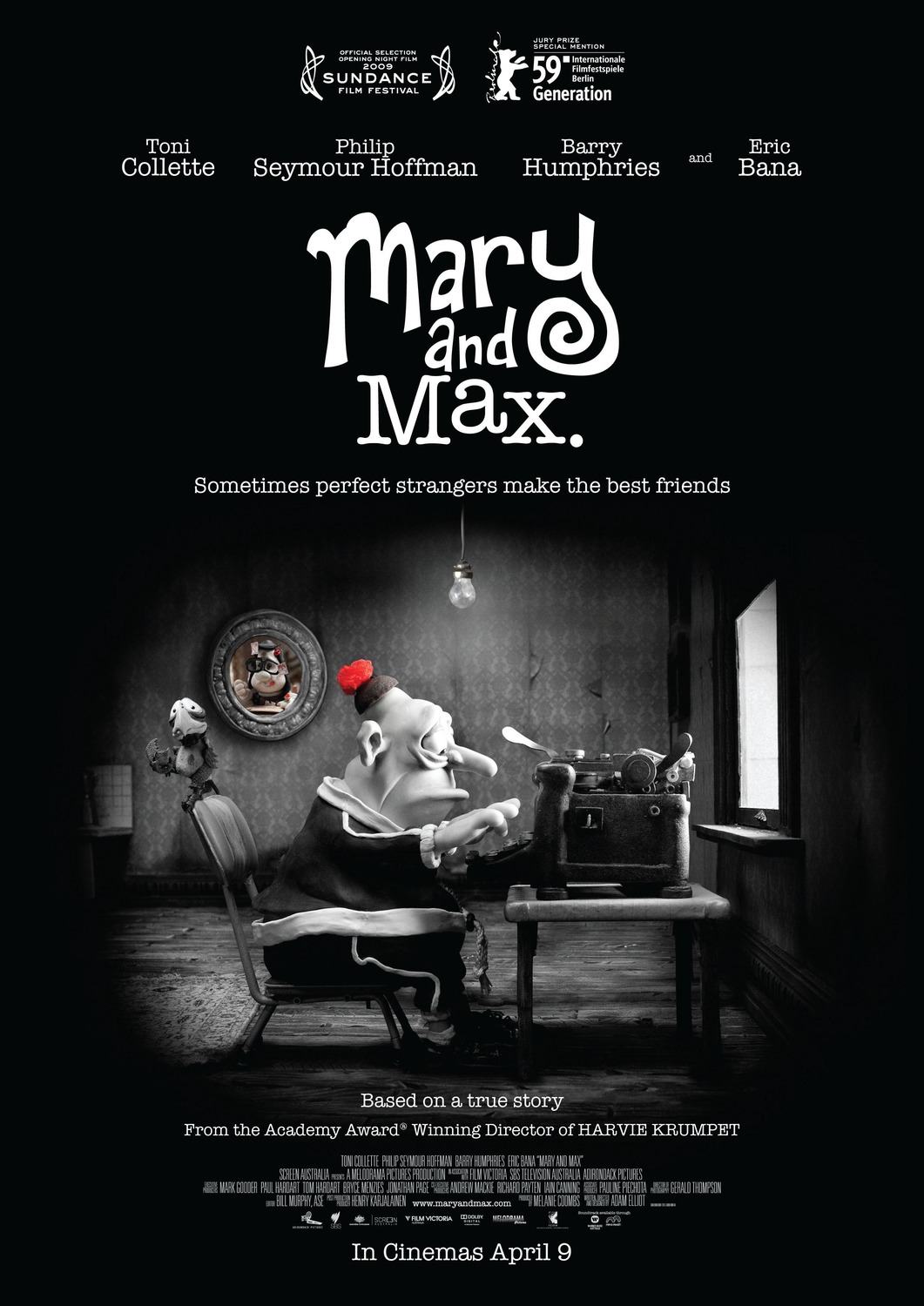 Extra Large Movie Poster Image for Mary and Max (#1 of 3)