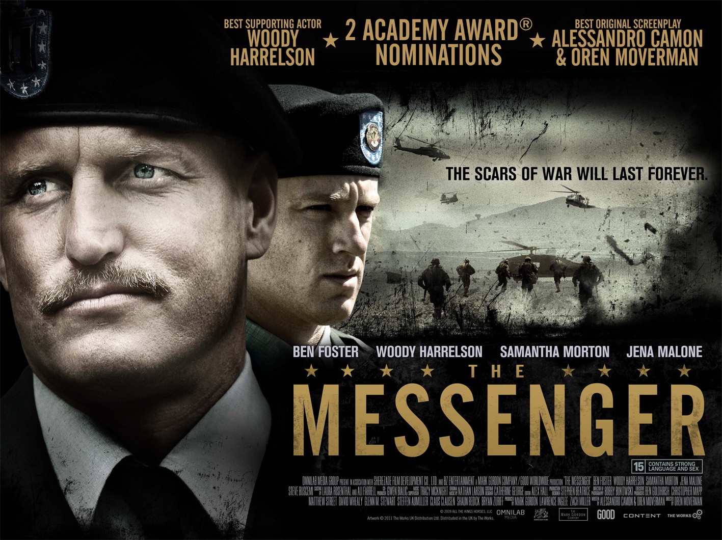 Extra Large Movie Poster Image for The Messenger (#4 of 4)