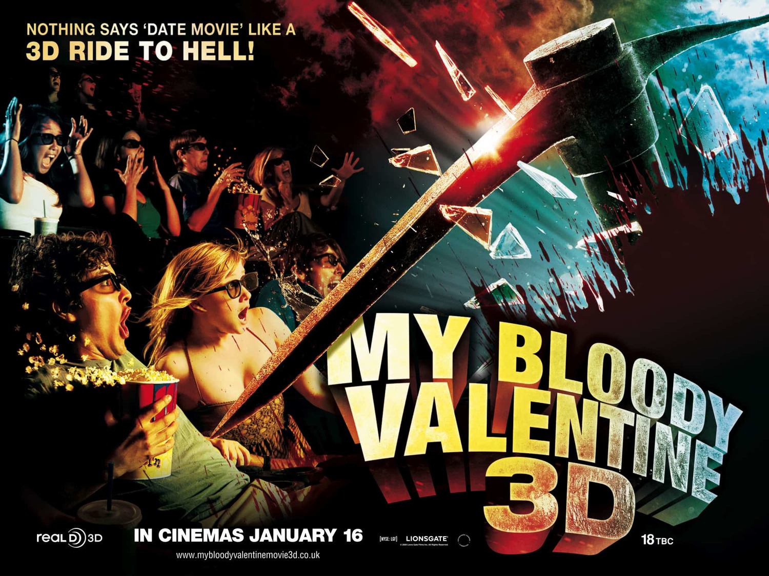 Extra Large Movie Poster Image for My Bloody Valentine 3-D (#4 of 7)