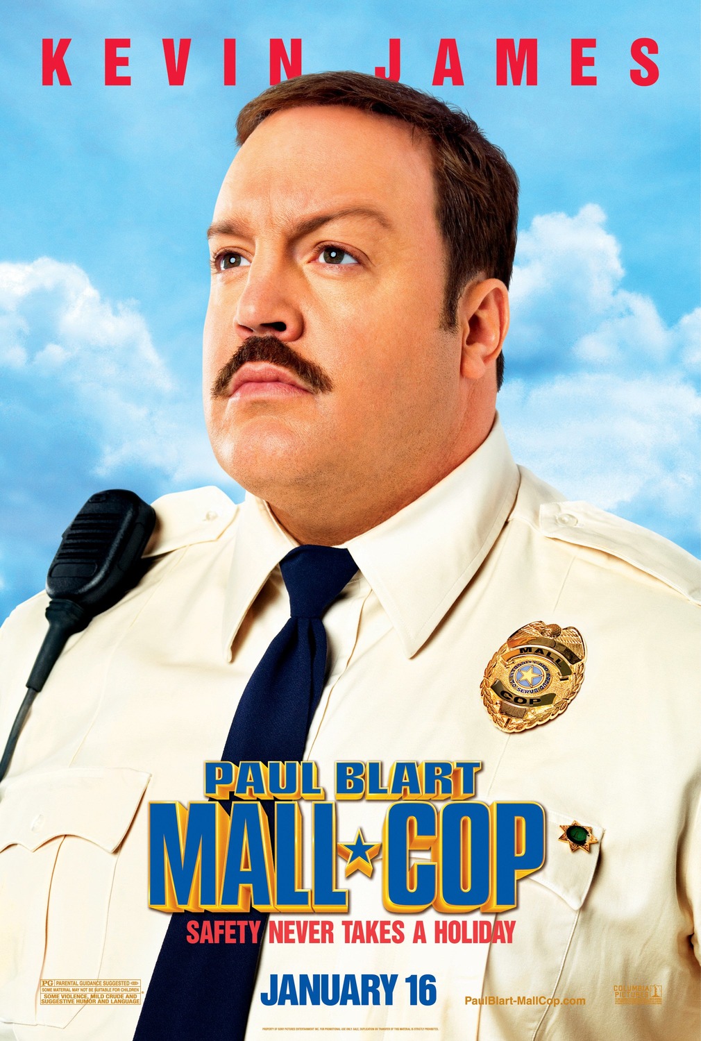 Extra Large Movie Poster Image for Paul Blart: Mall Cop (#1 of 2)