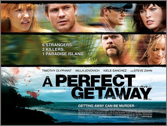 a perfect getaway poster