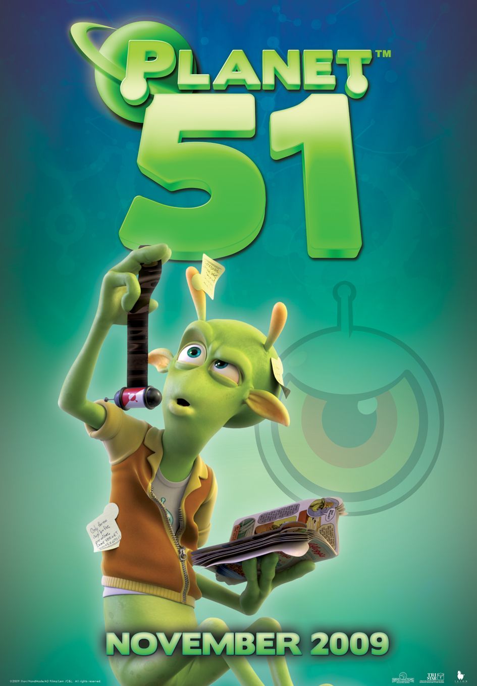 Extra Large Movie Poster Image for Planet 51 (#6 of 15)