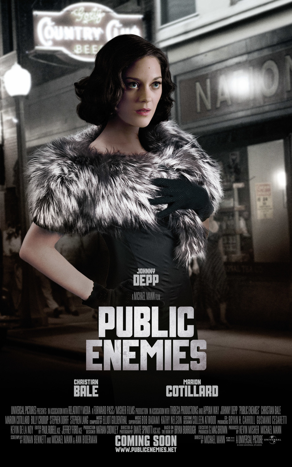 Extra Large Movie Poster Image for Public Enemies (#3 of 5)