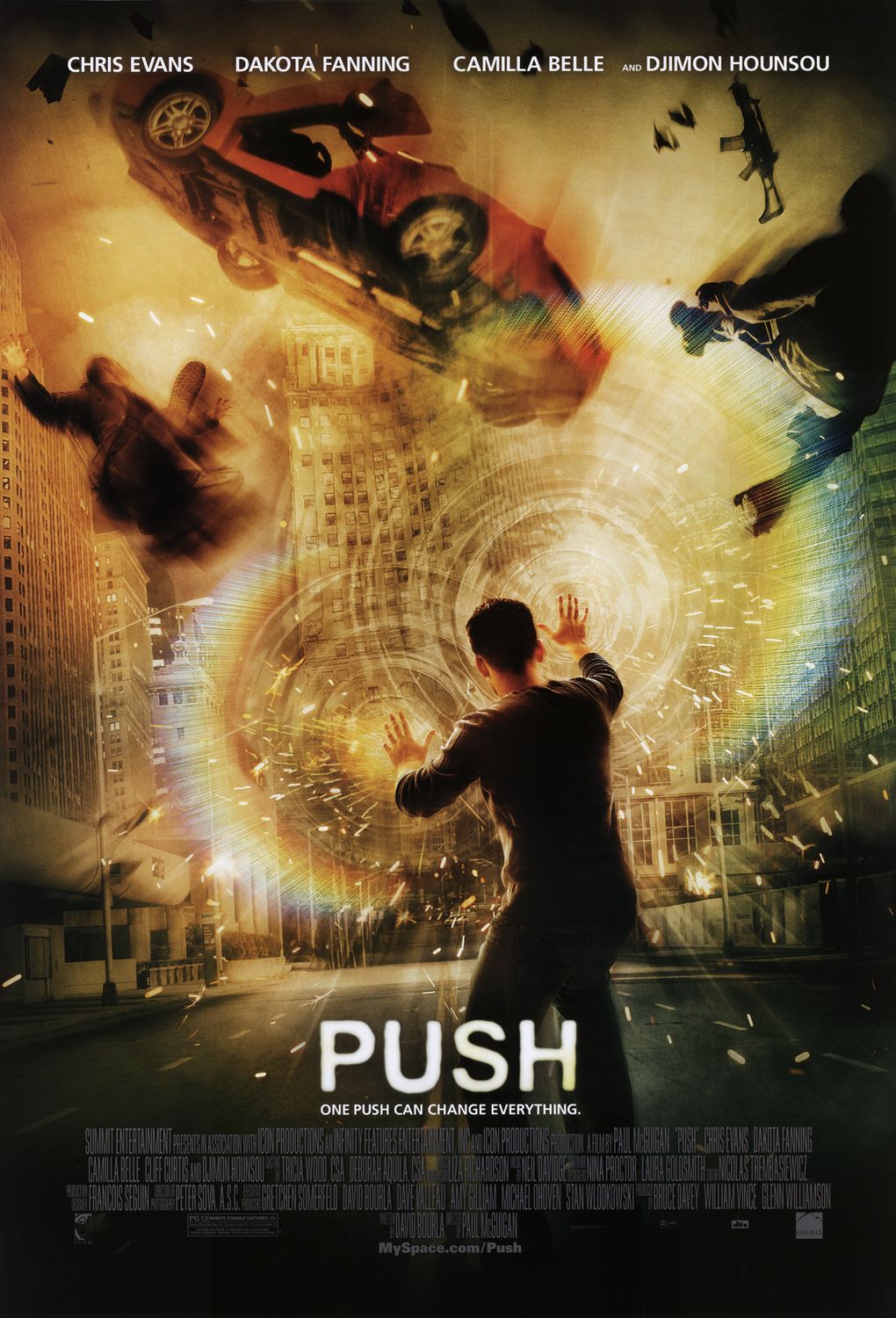 Extra Large Movie Poster Image for Push (#2 of 7)