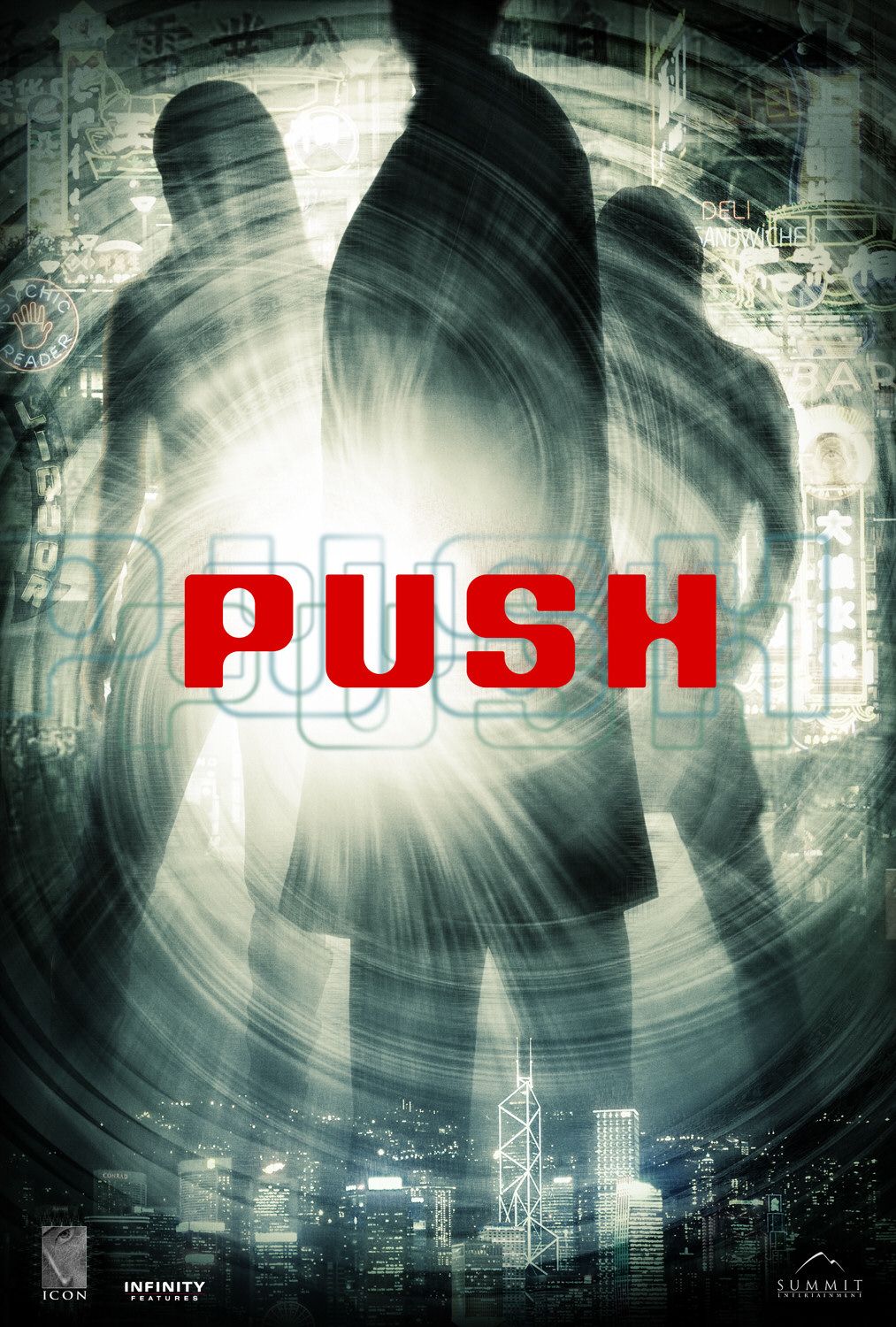 Extra Large Movie Poster Image for Push (#1 of 7)