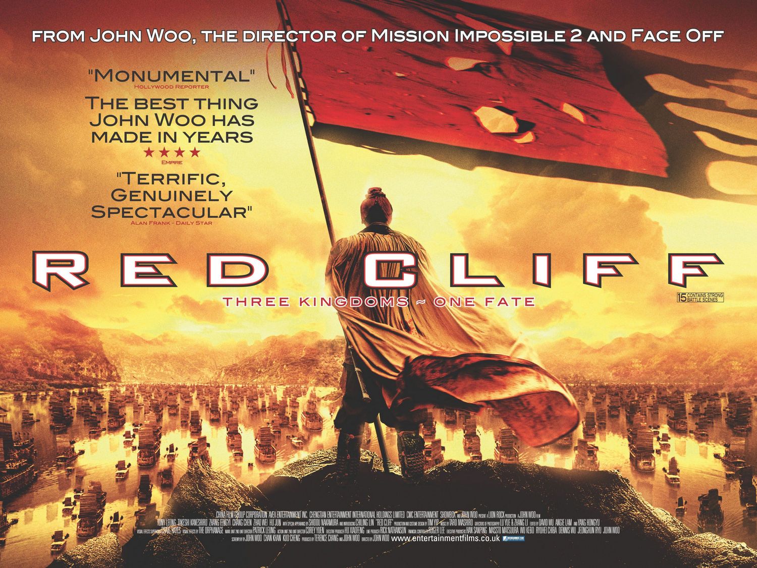 Extra Large Movie Poster Image for Red Cliff (aka Chi bi) (#2 of 3)