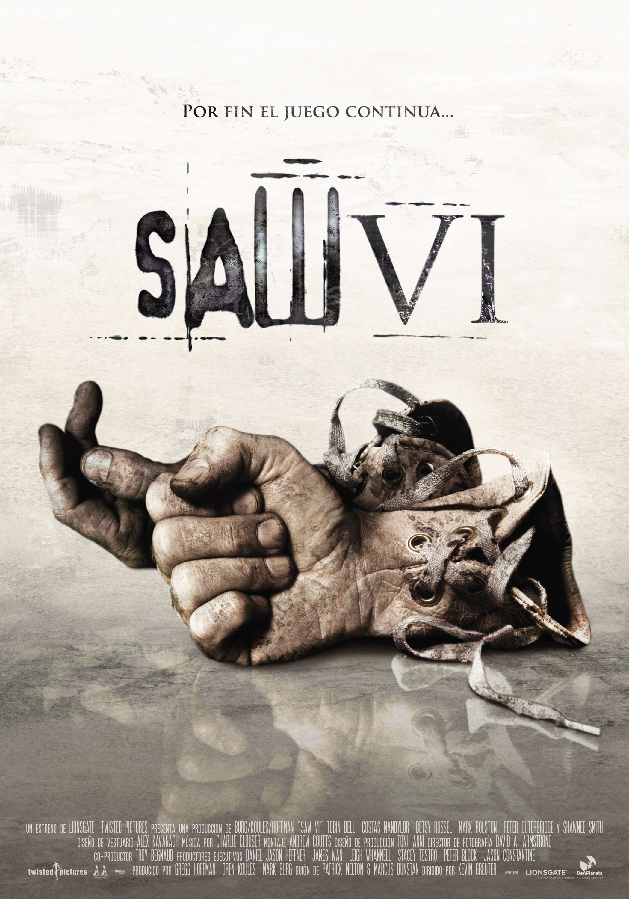 Mega Sized Movie Poster Image for Saw VI (#9 of 9)