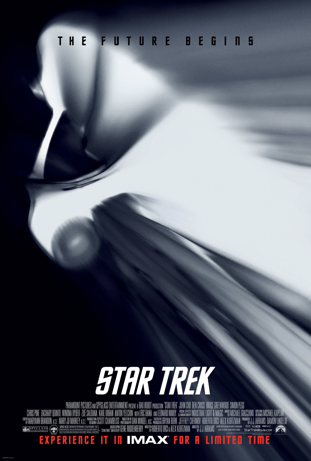 Extra Large Movie Poster Image for Star Trek (#20 of 20)