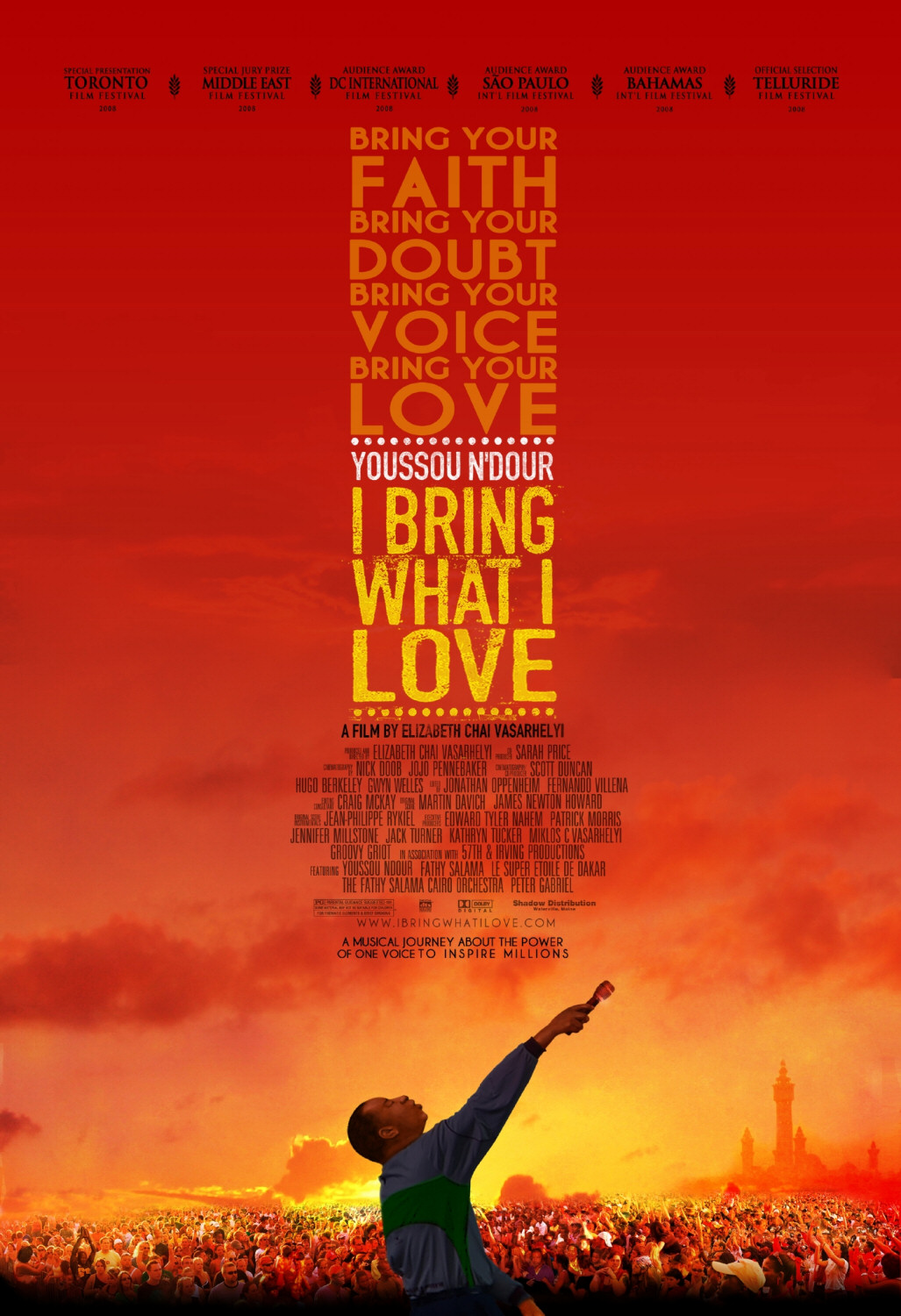 Extra Large Movie Poster Image for Youssou Ndour: I Bring What I Love 