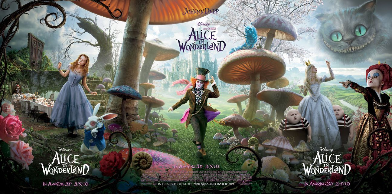 Alice in Wonderland Movie Poster (#9 of 10) - IMP Awards