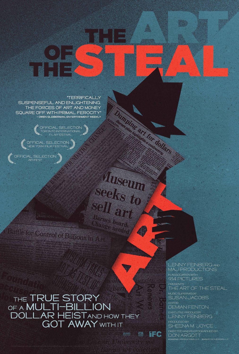 Extra Large Movie Poster Image for The Art of the Steal (#1 of 2)