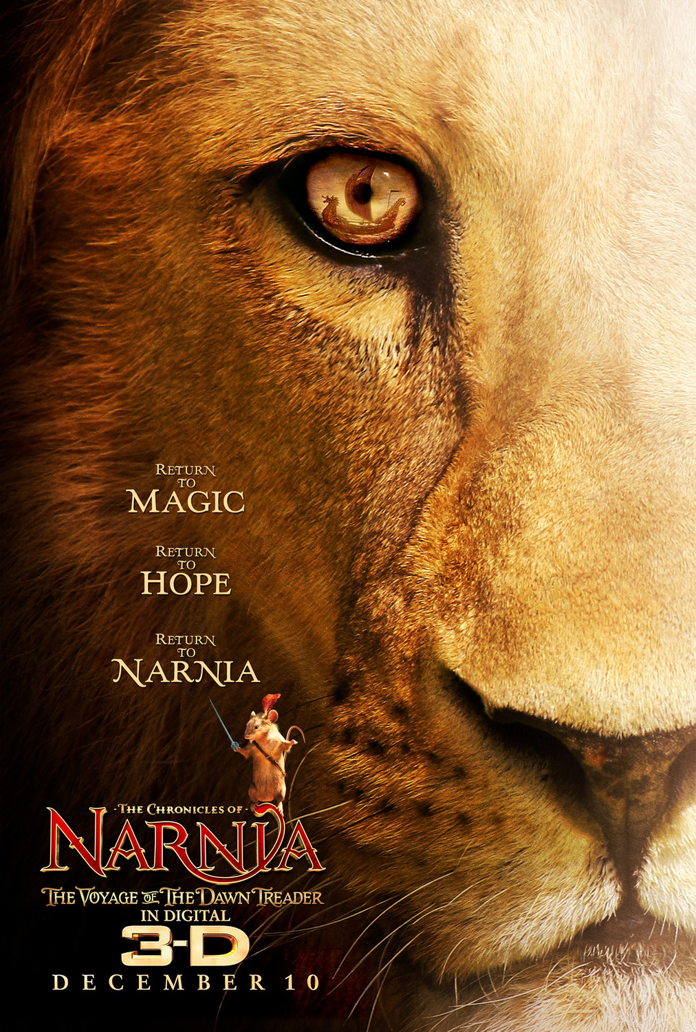 Extra Large Movie Poster Image for The Chronicles of Narnia: The Voyage of the Dawn Treader (#1 of 7)