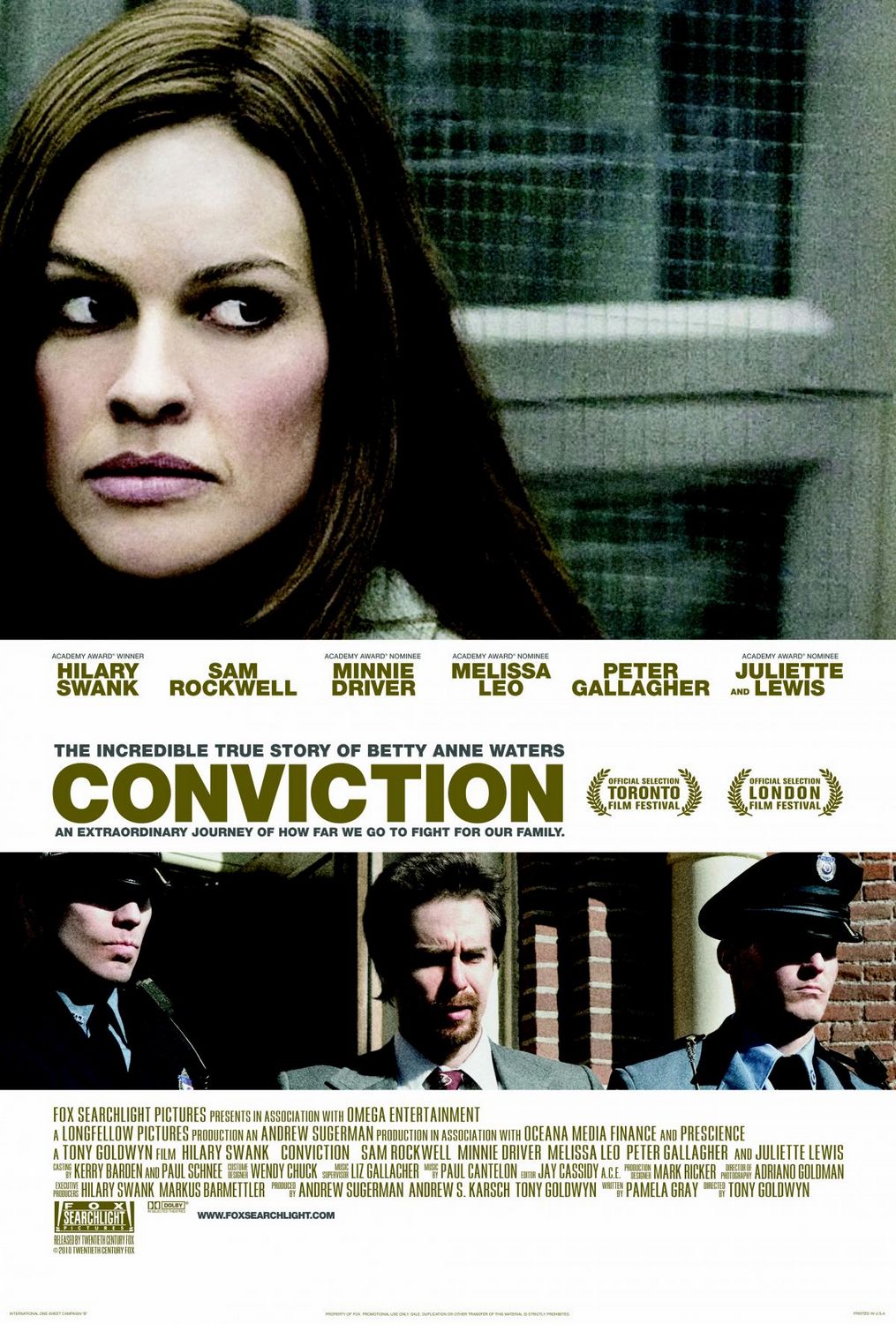 Extra Large Movie Poster Image for Conviction (#2 of 5)