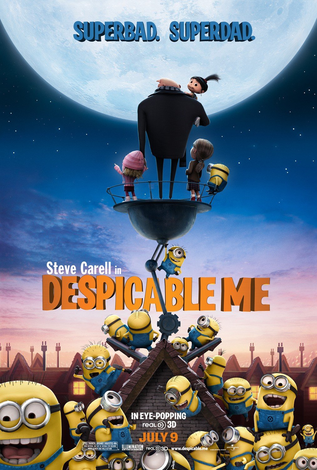 Extra Large Movie Poster Image for Despicable Me (#6 of 21)